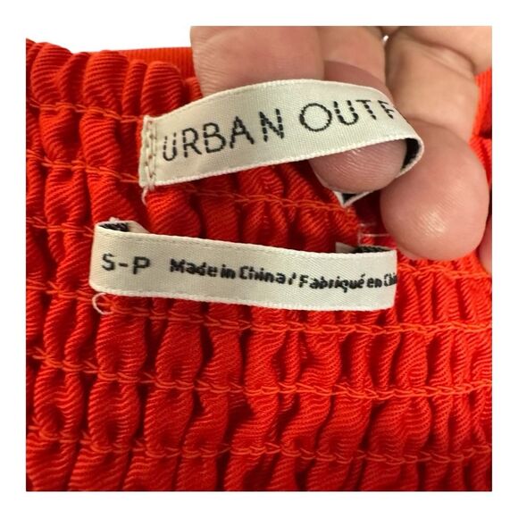 Urban Outfitter  Red Jumper‎ Style Spaghetti Strap  Preppy Dress Size S - Picture 6 of 10
